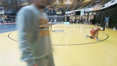 125 lbs Champ. Round 1 - Jesus Ochoa, CSU Pueblo vs Bradley Patterson, Air Force Prep