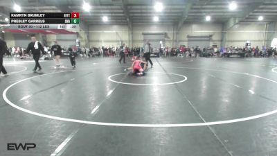 112 lbs Consi Of 32 #2 - Kamryn Brumley, Betterman Elite vs Presley Garrels, Shelton Wrestling Academy