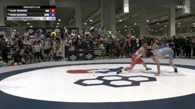 Champ. Round 1 - Clay Radenz, Bison Wrestling Club vs Ivan Morris, Northern Colorado Wrestling Club