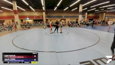 145 lbs Cons. Round 3 - Liam Gatlin, Coppell High School Wrestling vs David Mora, Omada Kitrinos Wrestling Club