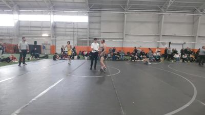115 lbs Round 8 (10 Team) - Ayden Hudson, Kardiac Kidz vs Greg Burkes, Notre Dame Lions