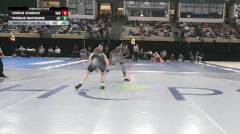 175-4A/3A 3rd Place Match - Adrian Johnson, Northwest vs Thomas MacKenzie, Atholton