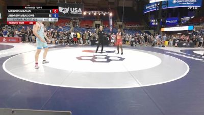 165 lbs Champ. Rd Of 128 - Marcus Macias, IL vs Andrew Meadows, NC
