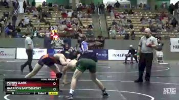 A 138 lbs Cons. Round 3 - Perrin Clark, East Ridge vs Harrison Bartoshesky, Green Hill