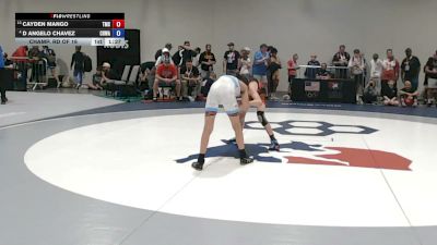 41 kg Champ. Rd Of 16 - Cayden Mango, Team Missouri Select vs D Angelo Chavez, Choose Hard Wrestling Academy