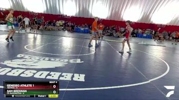 106 lbs Round 2 (4 Team) - Geneseo Athlete 1, Aquinas vs Sam Brennan, CR Washington