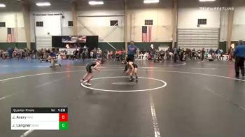 61 lbs Quarterfinal - Jaxson Avery, Pikes Peak Warriors vs Jack Langner, Seward Wrestling Club