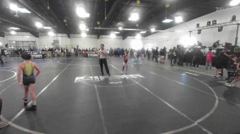 73 lbs 2nd Place - Jonah Herrera, NM Gold vs Lux Fuentes, Top Notch