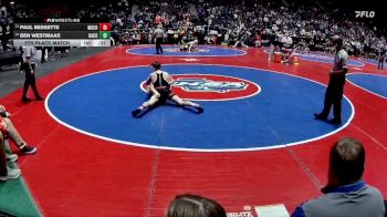 138-2A 5th Place Match - Paul Bessette, Morgan County vs Ben Westmaas, Hart County