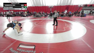 USA Junior Boys - 144 lbs Quarters - Remington Skic, Merrill High School Wrestling vs Nathan Hines, Wisconsin