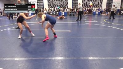 125 lbs Consy 7 - Ella Kasunic, UnAttached vs Rylee Watson, UnAttached