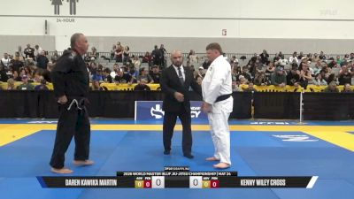 Kenny Wiley Cross vs Daren Kawika Martin 2026 World Master IBJJF Jiu-Jitsu Championship