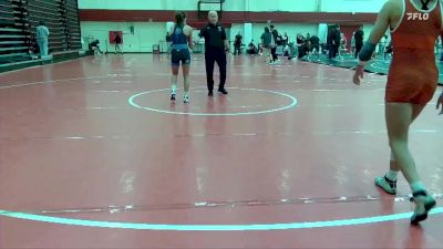 124 lbs Cons. Round 3 - Gillian O`Neal, Unattached vs Svea Gonzalez, Unattached