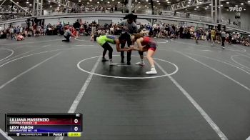 132 lbs Finals (2 Team) - Lilliana Massenzio, Cordoba Trained vs Lexy Pabon, Headhunters WC