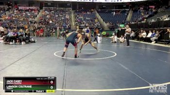 2A 165 lbs 3rd Place Match - Jack Casey, Lincoln Charter vs Lawson Coltrane, Trinity