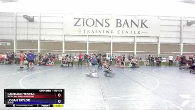 160-173 lbs Cons. Semi - Santiago Yescas, Westlake Wrestling Club vs Logan Taylor, Idaho