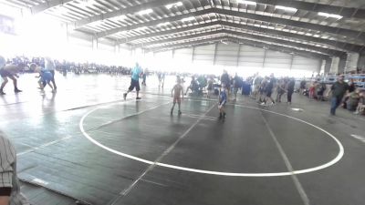 46 lbs Rr Rnd 2 - Ayven Sanders, Southwest Hammers vs Maddox Canales, Carlsbad Combat WC