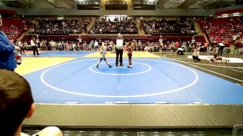 60 lbs Round Of 16 - Kadan Mclaurin, Tulsa North Mabee Stampede vs Dawson Richards, Berryhill Wrestling Club