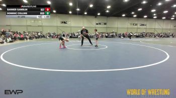 61 lbs Rr Rnd 1 - Banner Gamblin, Best Trained 9U vs Dominic Collins, Washington 9U