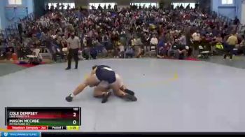 160 lbs Champ. Round 1 - Cole Dempsey, Lake Forest H S vs Mason McCabe, Mt Pleasant H S