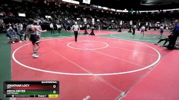 115 lbs Quarterfinal - Jonathan Locy, JRP1 vs Mitch Meyer, Unattached
