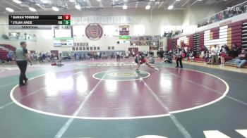 170 lbs Semifinal - Sarah Toribau, Oakley vs Lylah Arce, Parma