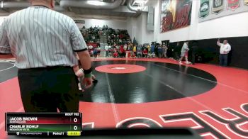 165 lbs Cons. Semi - Charlie Rohlf, Mountain Vista vs Jacob Brown, Northglenn