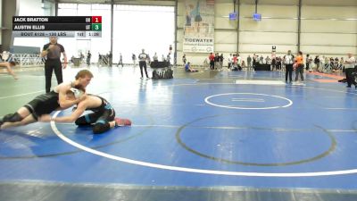 138 lbs Round Of 16 - Jack Bratton, OH vs Austin Ellis, UT
