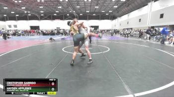 175B Cons. Round 2 - Cristopher Garrido, Shawnee Mission West HS vs Hayden Applebee, Shawnee-Mill Valley HS