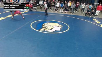 132 lbs Champ. Round 3 - Brian Correa, Unattached vs Adante Washington, Homewood Flossmoor