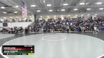 85 lbs Cons. Round 1 - Kenzie Nondorf, Next Level Training vs Kolten Lewis, Palmyra Youth Wrestling Club