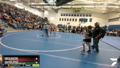 160 lbs 3rd Place Match - Cinch Dalton, Cody Wrestling Club vs Santino Rivas, Top Of The Rock Wrestling Club