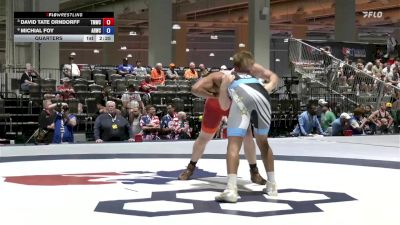 97 lbs Quarters - David Tate Orndorff, Titan Mercury Wrestling Club (TMWC) vs Michial Foy, Army (WCAP)