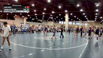 110 lbs Cons. Semi - Asher Copeland, Springdale Youth Wrestling Clu vs Liam Soto, Team Clay