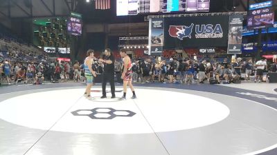 165 lbs Cons. Rd Of 64 - Brody Walker, Utah vs Colton Tollefson, Wisconsin