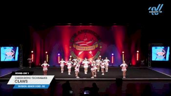 Cheer-riffic Techniques - Claws [2024 L3 Senior Coed - D2 Day 1] 2024 The American Legacy Fort Worth Nationals