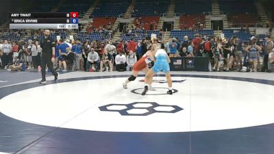 115 lbs Champ. Rd Of 32 - Amy Twait, Idaho vs Erica Irvine, Iowa
