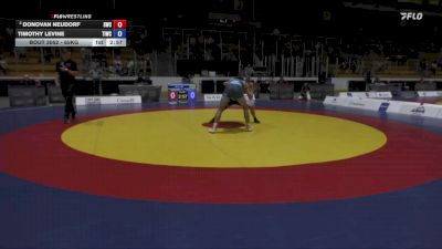 65kg Quarterfinal - Donovan Neudorf, Saskatoon Wrestling Club vs Timothy Levine, Team Impact Wrestling Club