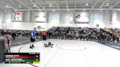 47 lbs Cons. Round 3 - Rory Armstrong, Bears Of Brewster Wrestling vs Gannon Hoch, Brawlers Elite