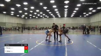 157 lbs Quarterfinal - Isael Perez, Beat The Streets Providence vs Taythan Silva, Valley Rtc