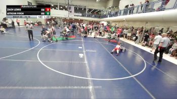 75-78 lbs Round 3 - Zach Lewis, Champions Wrestling Club vs Atticus Fitch, Northside Wrestling Club