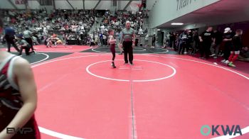 52 lbs Consi Of 8 #2 - LANDON LOPEZ, SEO Wrestling Club vs Maverick Lee-degraffenreid, Eufaula Ironheads Wrestling Club