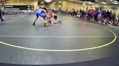 120 lbs Consi Of 32 #2 - Jesse Rae, Jimenez Trained Academy vs Armani Quintana, Braves WC