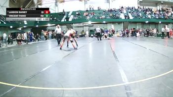 133 lbs Quarterfinal - Vincent Paino, Purdue vs Landon Bainey, Edinboro