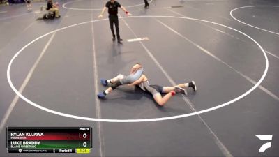 108 lbs Cons. Round 2 - Luke Braddy, Blaine Wrestling vs Rylan Kujawa, Minnesota