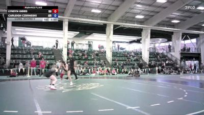 117 lbs Cons. Round 5 - Lyndyn Gibbs, Rio Grande vs Carleigh Czerneski, Adrian