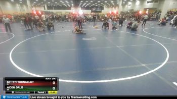 77 lbs Champ. Round 2 - Aiden Dalie, WI vs Kiptyn Youngblut, IA