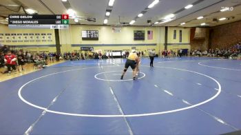 285 lbs Champ. Round 1 - Chris Gielow, Carthage College vs Diego Morales, Lakeland