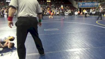 41 lbs Quarterfinal - Jaxon Frisk, Franklin Regional vs Landon Keihl, North Eastern