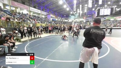 54 lbs Consi Of 8 #1 - Miguel Pacheco, SLV Elite WC vs Jaxson Arce, Pomona Elite